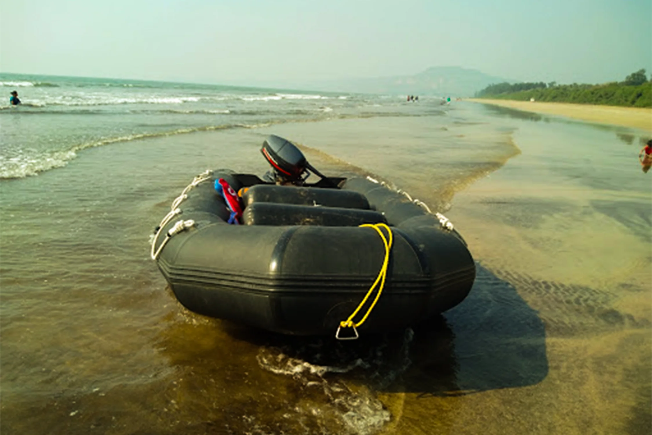 Boating in Diveagar Beach