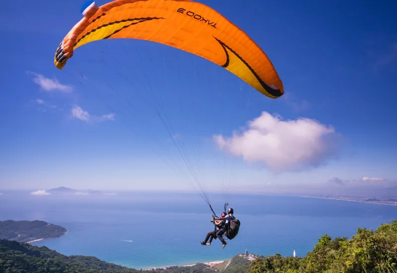 Paragliding in Mukteshwar