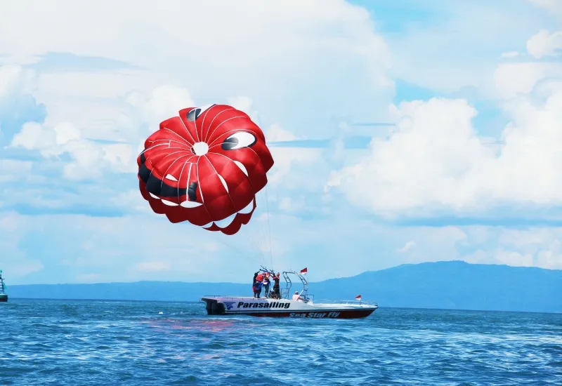 Parasailing in Varanasi