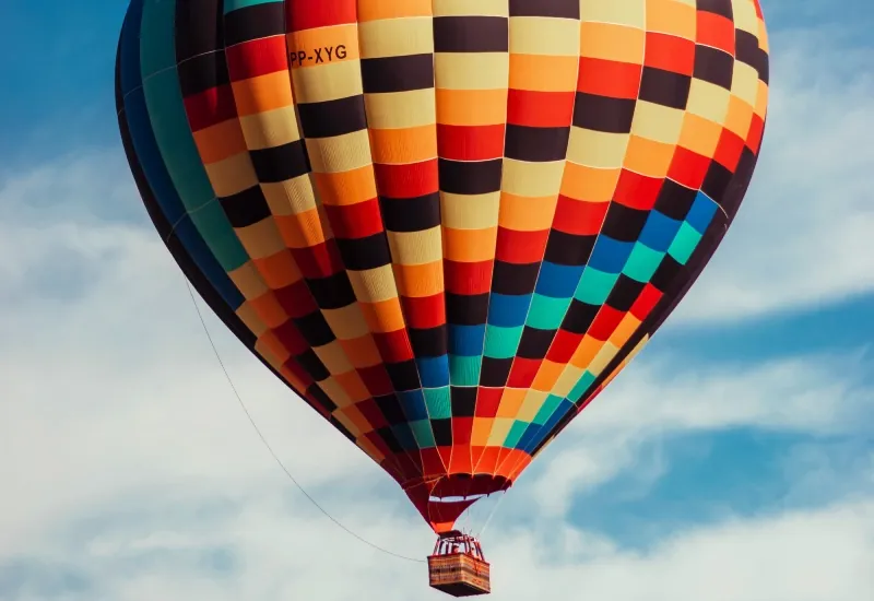 Hot Air Balloon in Ranthambore