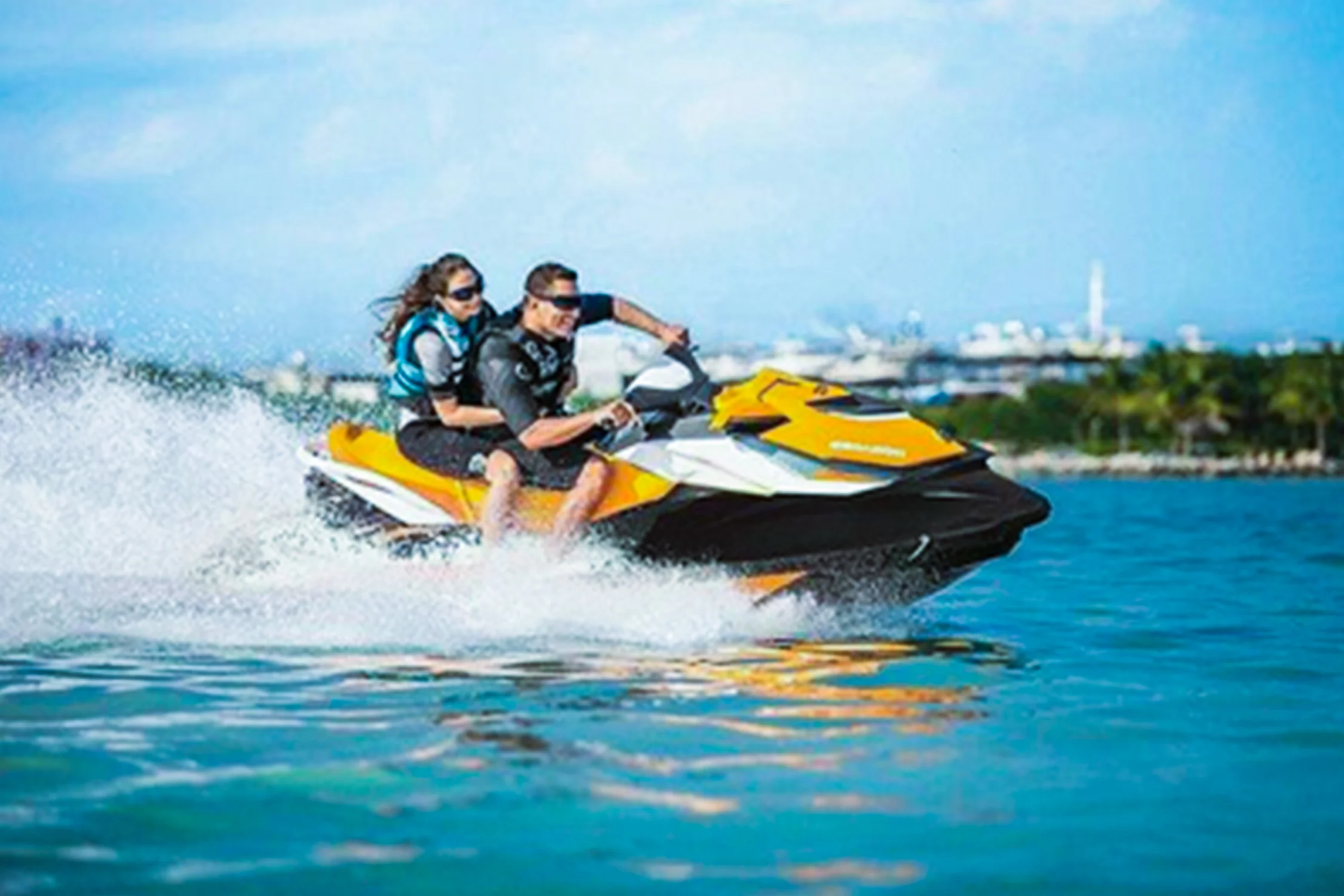 Jet Ski in Kihim Beach