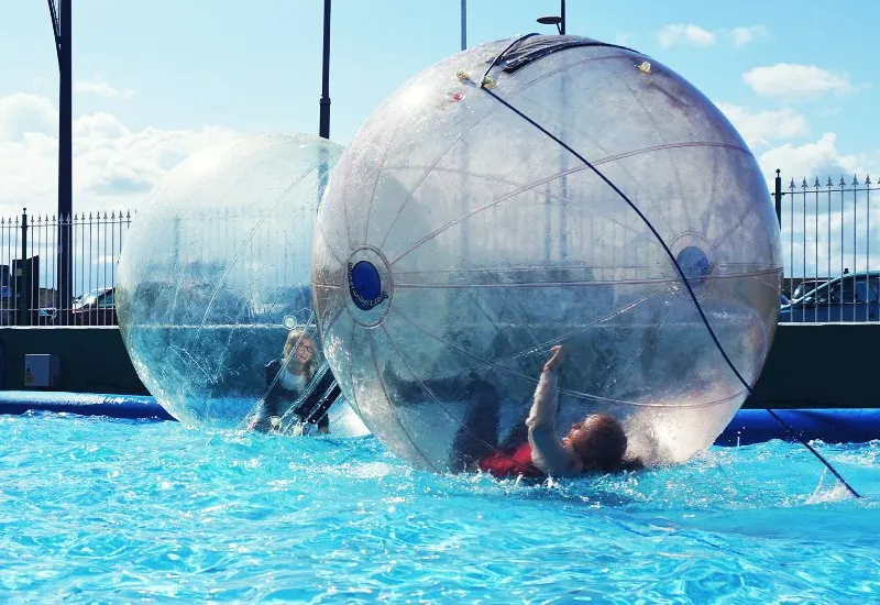 Water Zorbing in Dandeli