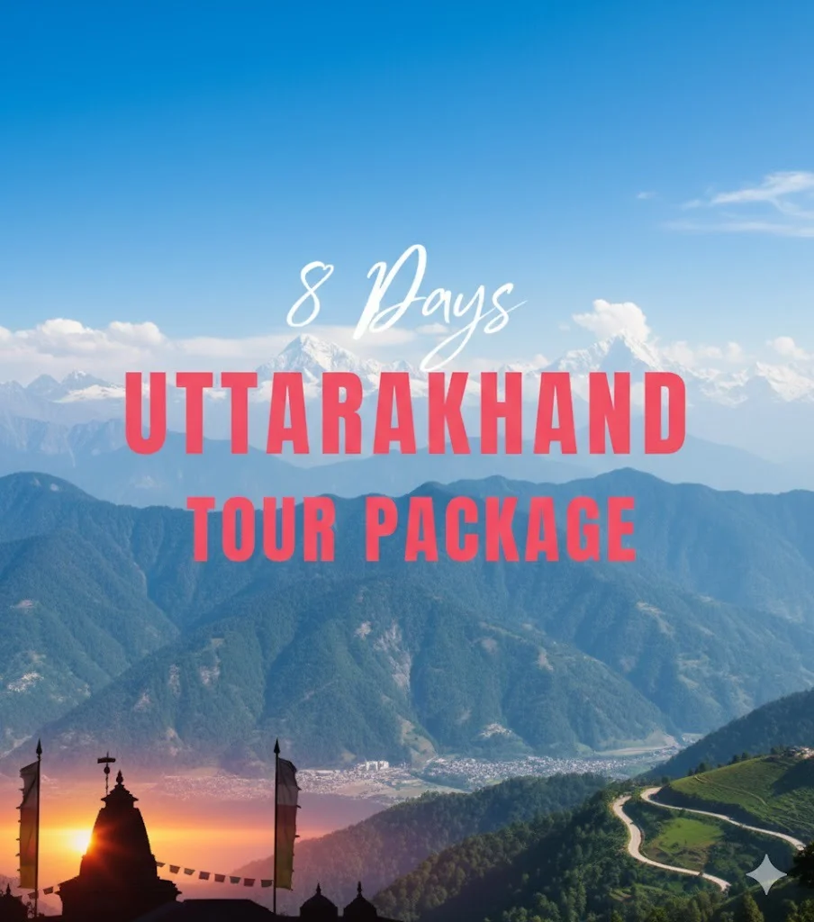 8 Days Uttarakhand Tour Package