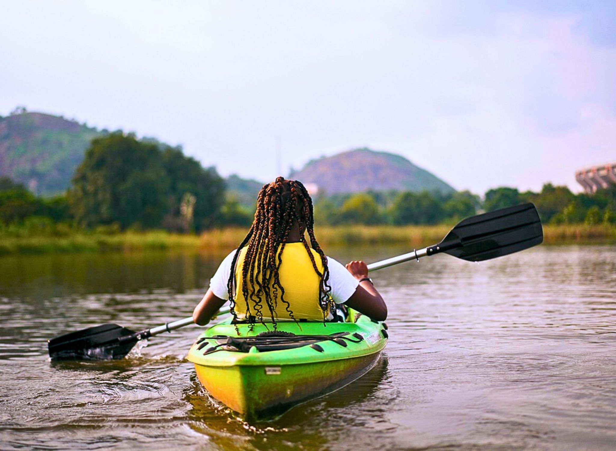 Kayaking in Mobor beach