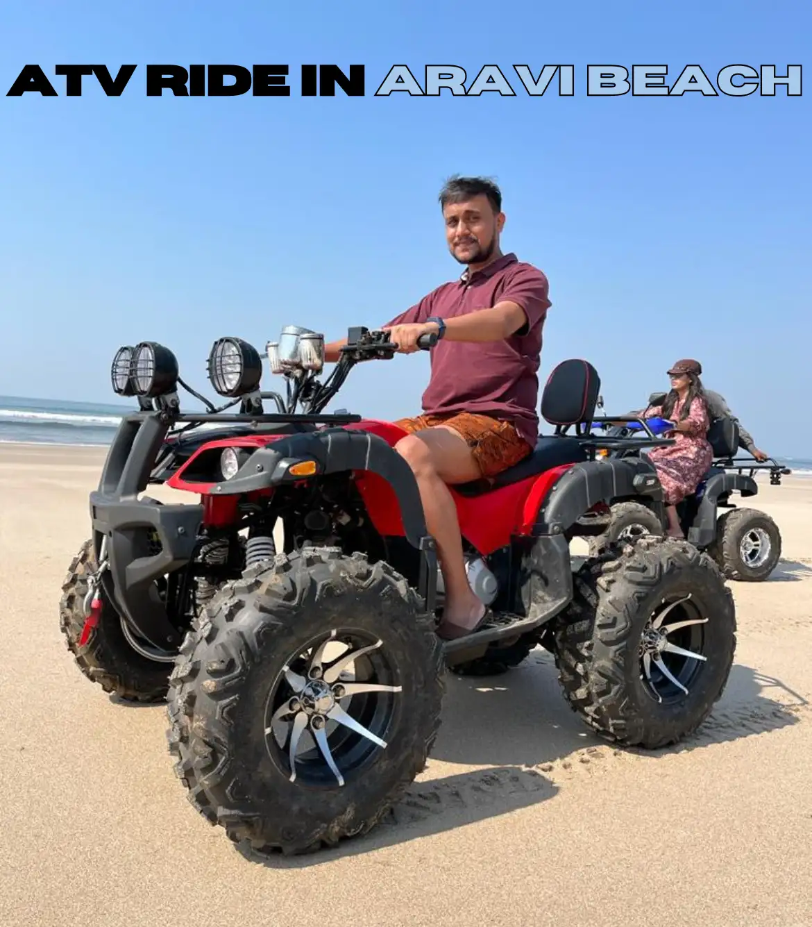 ATV Ride in Aravi Beach