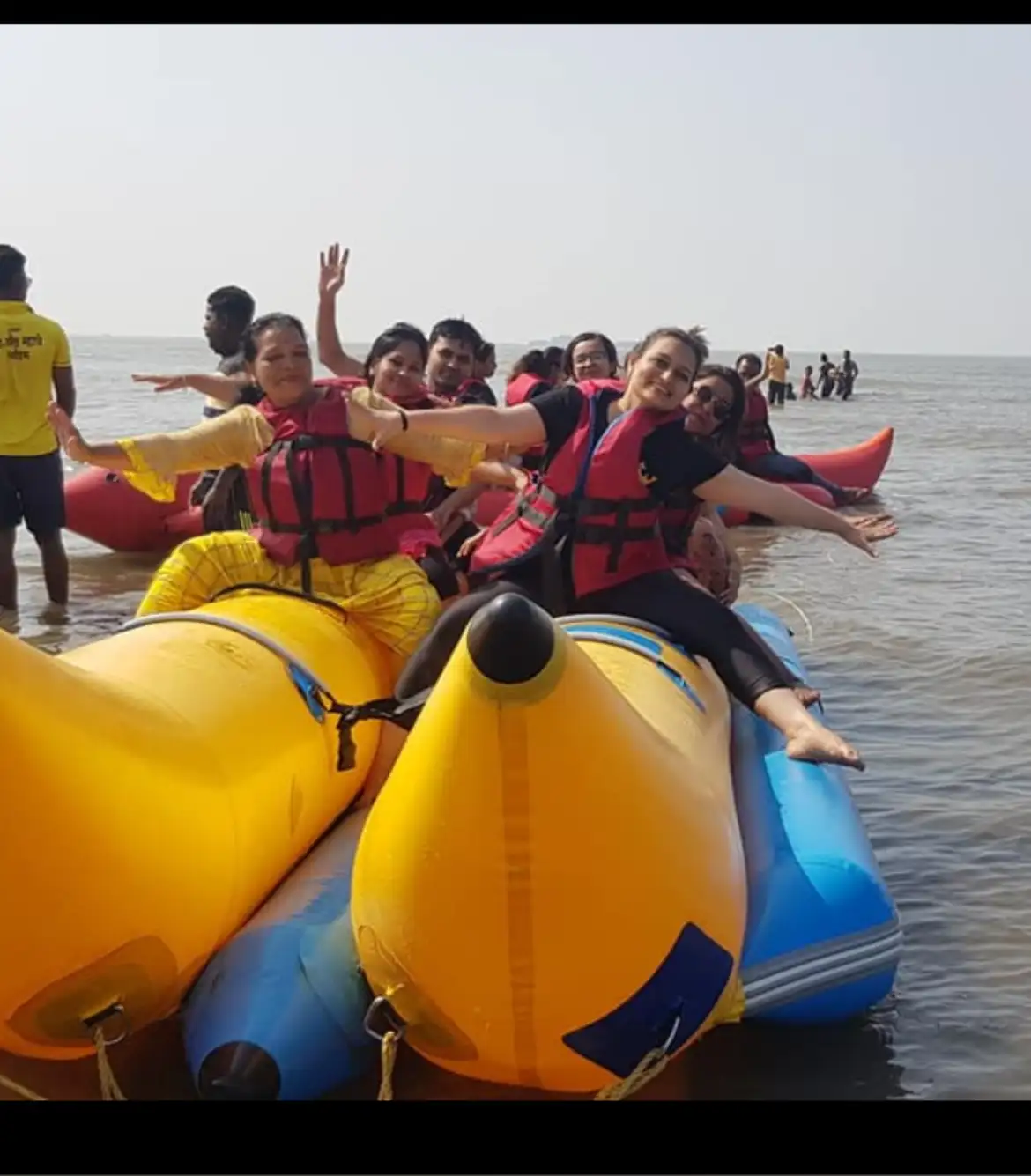 Banana Ride in Alibaug Beach