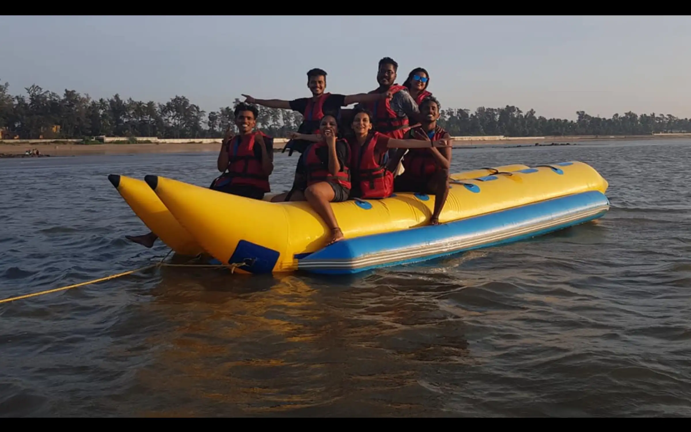 Banana Ride in Alibaug Beach