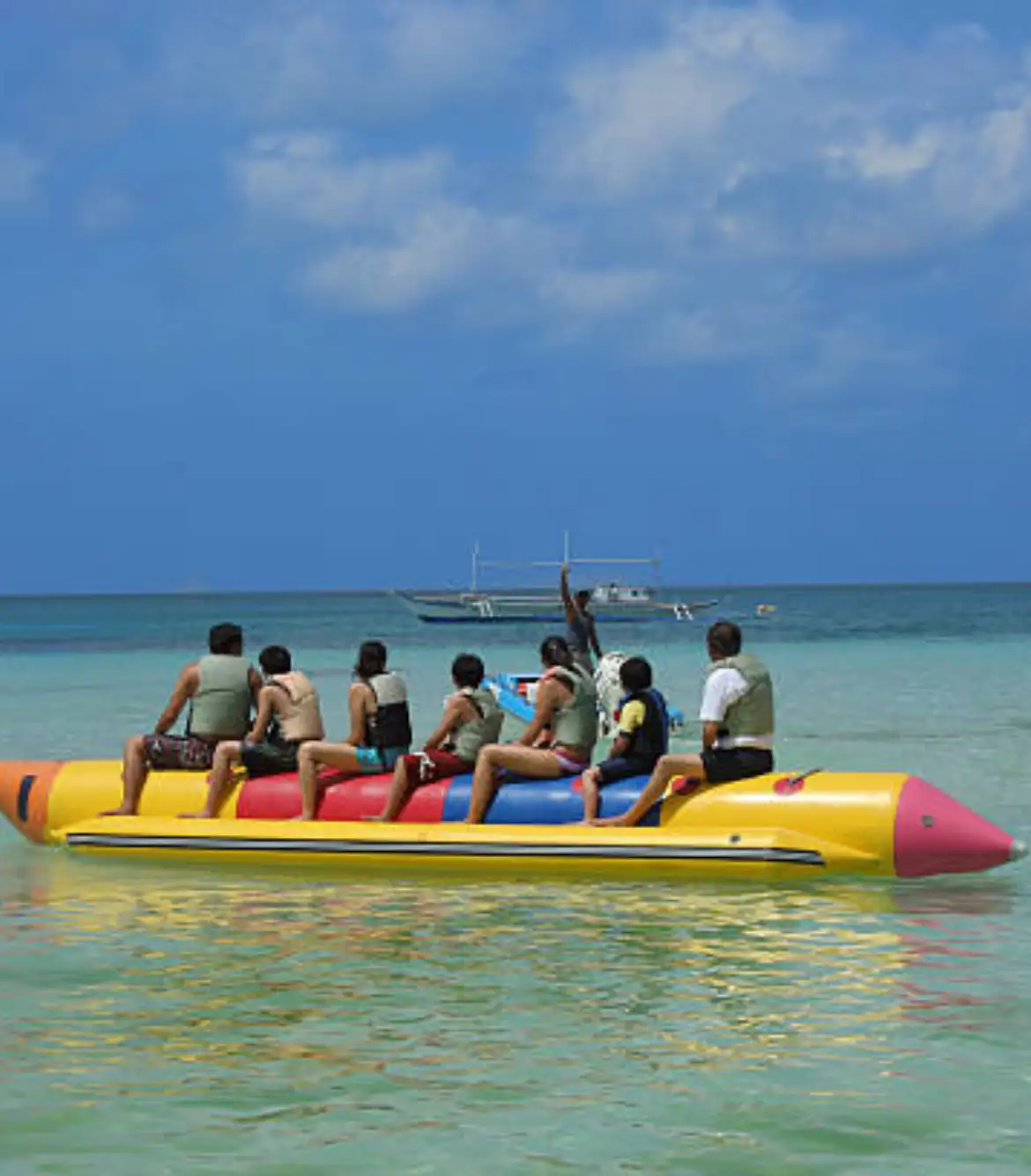 Banana Ride in Aravi Beach