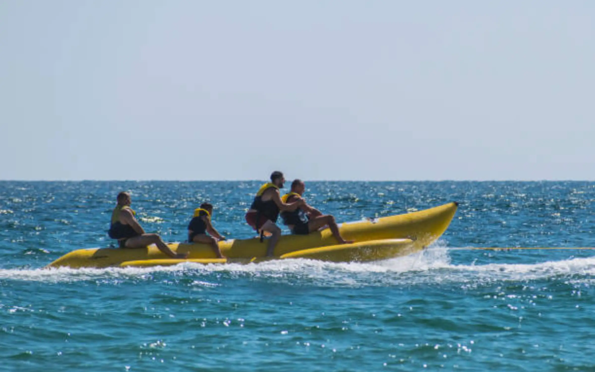 Banana Ride in Aravi Beach