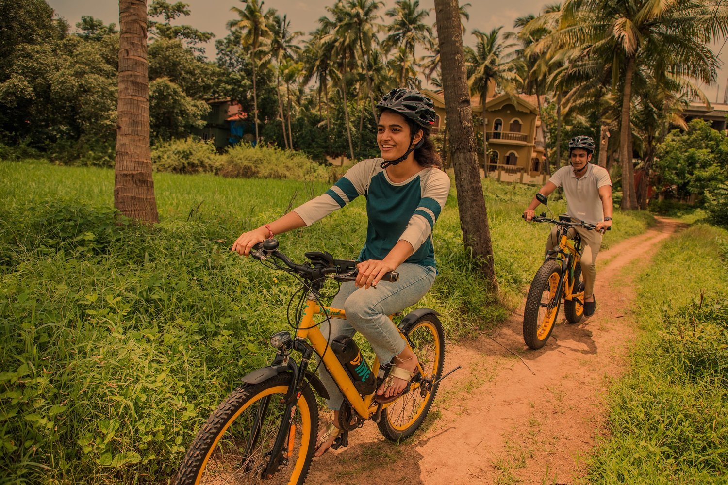 E Biking Tour in Benaulim Village