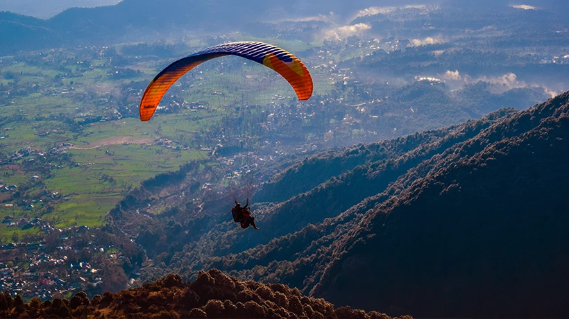 Paragliding in Srinagar