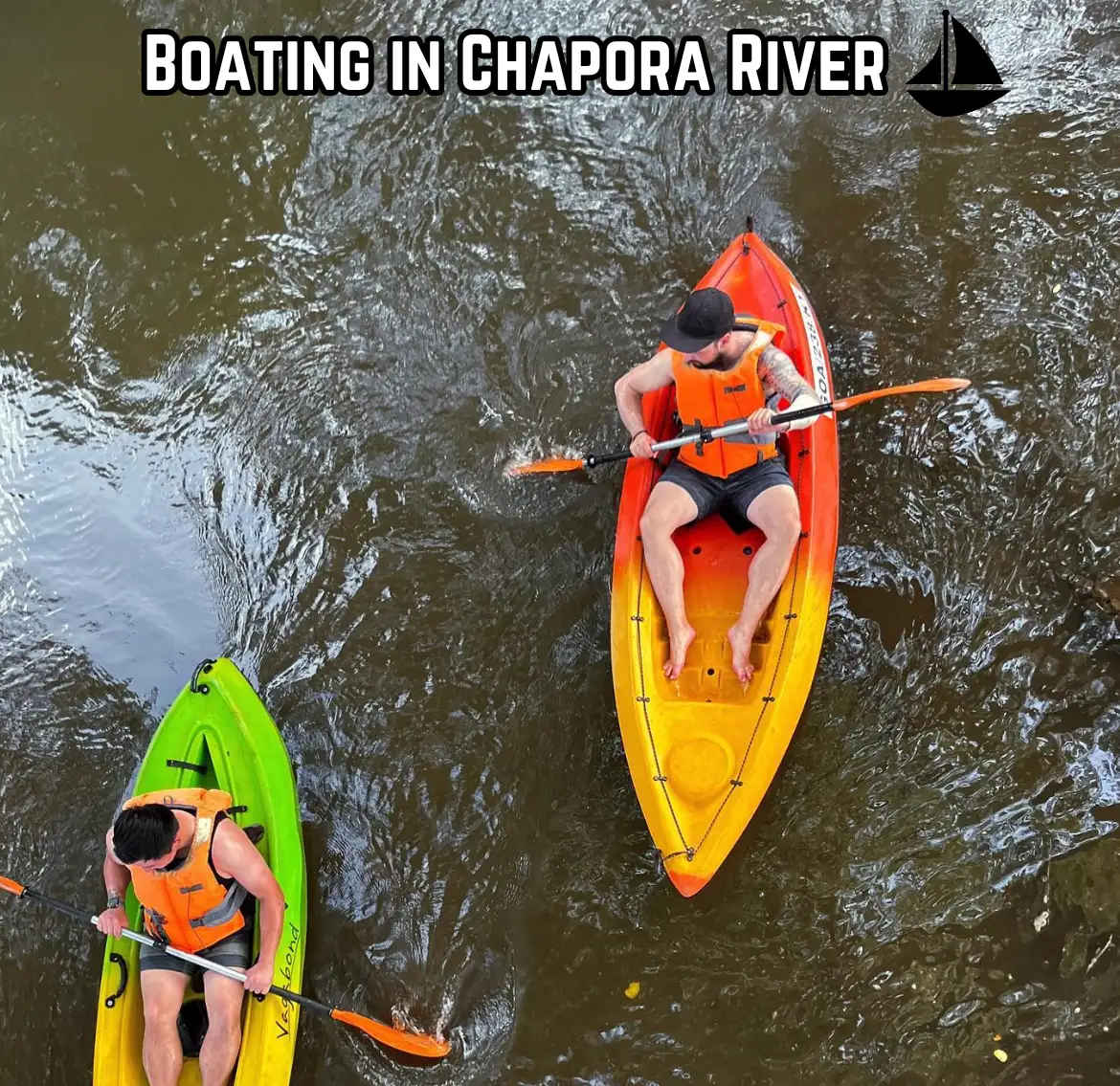 Boating in Chapora River