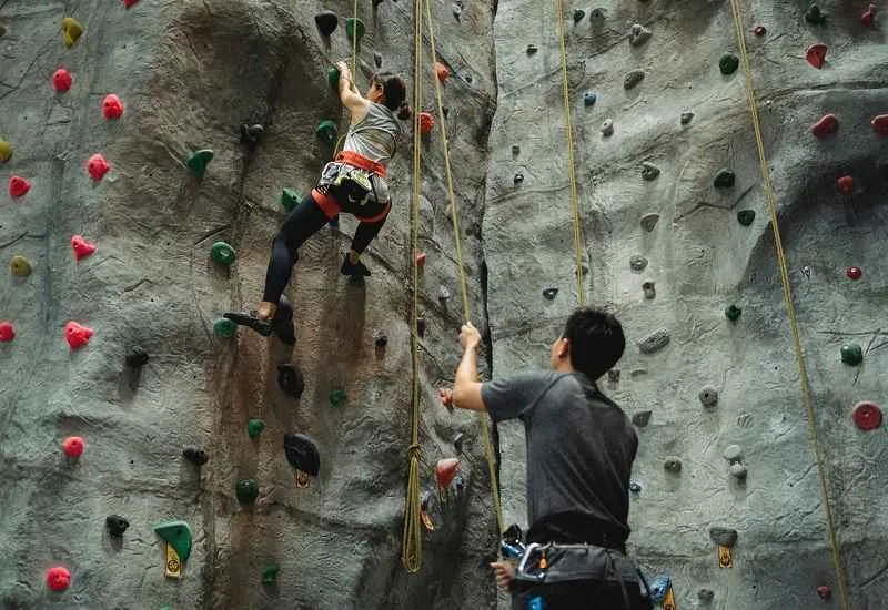 Wall Climbing in Coorg