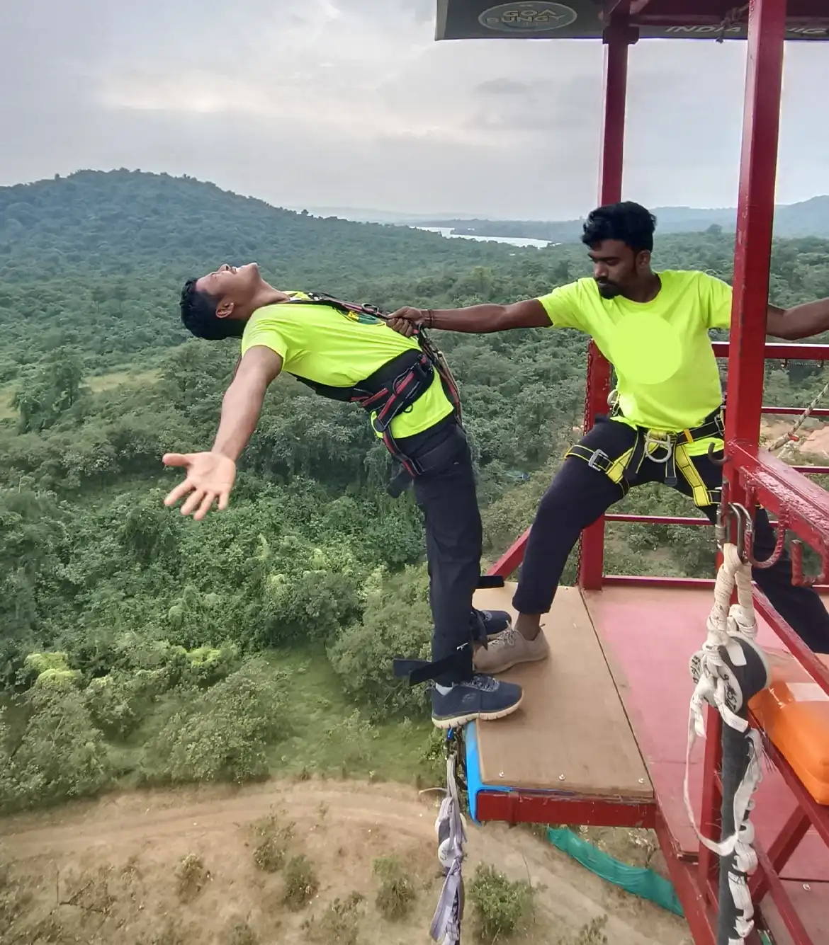 Bungee Jumping in Goa