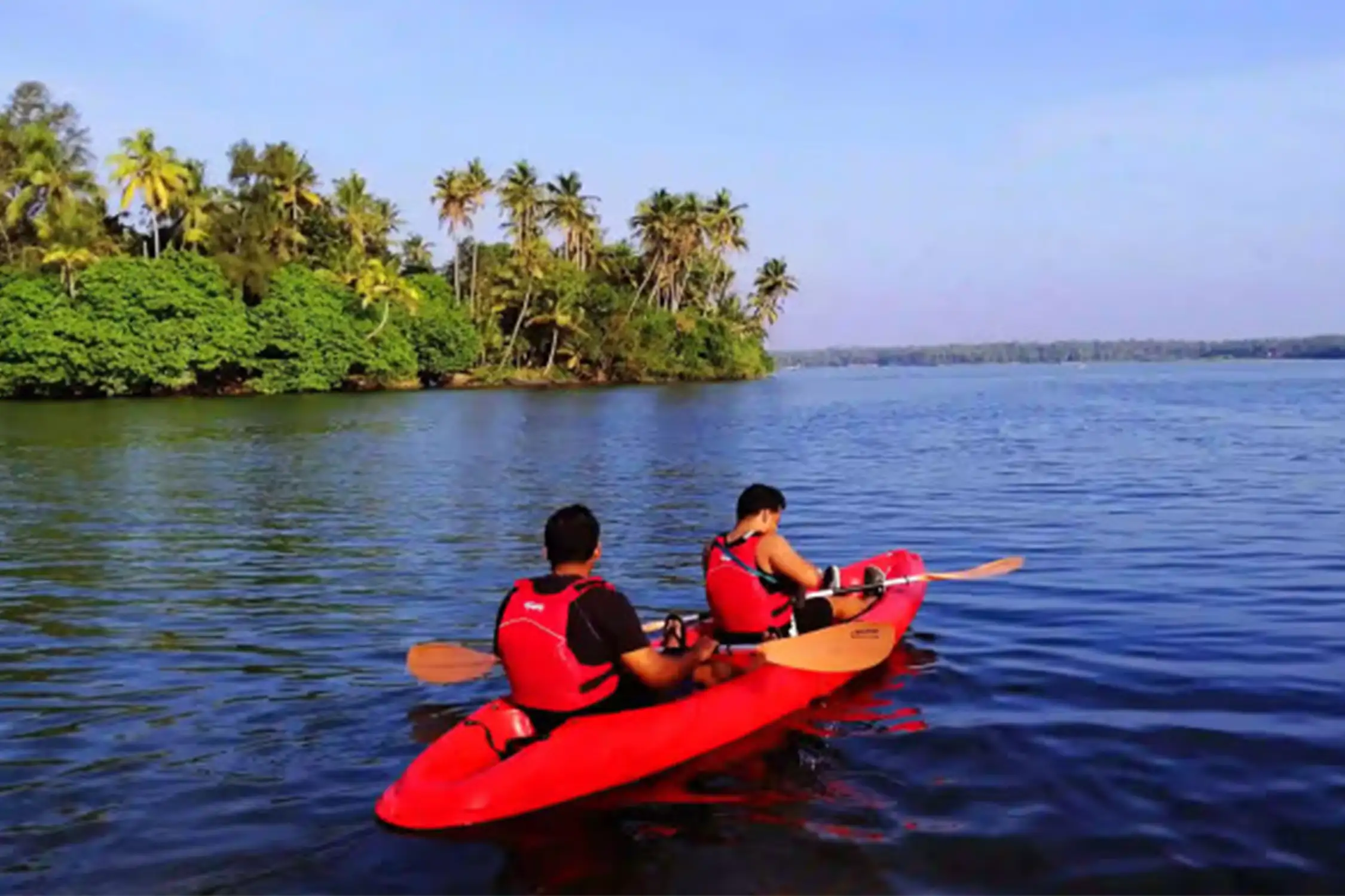 Camping in Mangrove Village Varkala