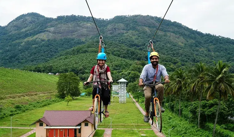 Sky Cycling in Pallakad