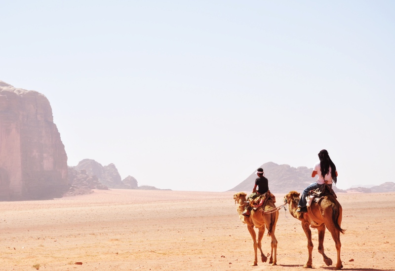 Camel Ride in Jim Corbett