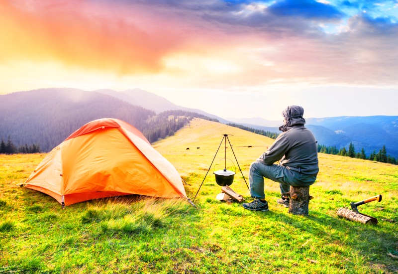 Hilltop Camping in Ooty
