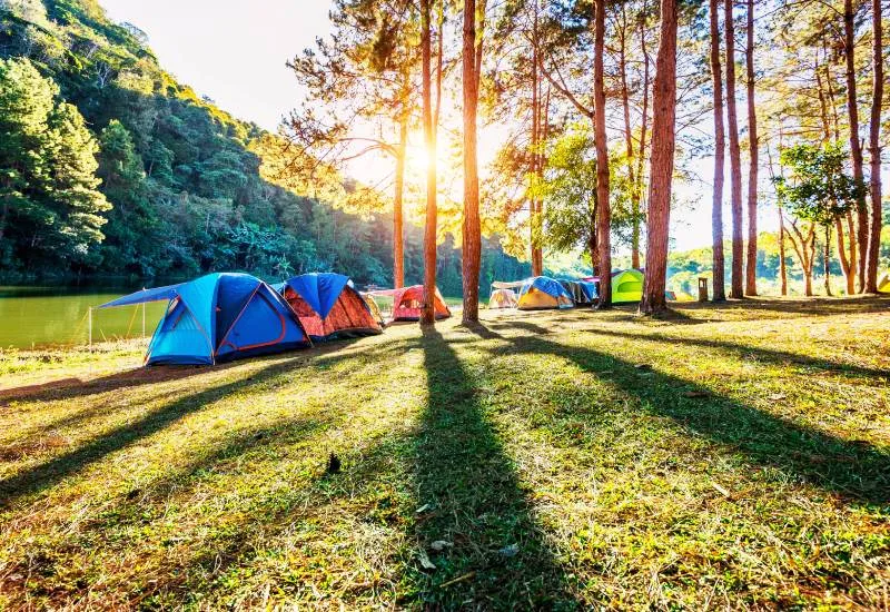 Camping in Krang Suri
