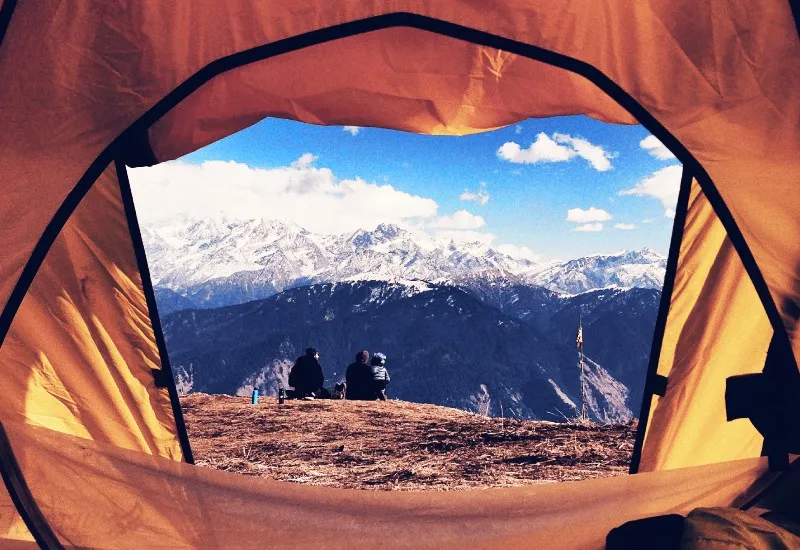 Camping in Kedarnath