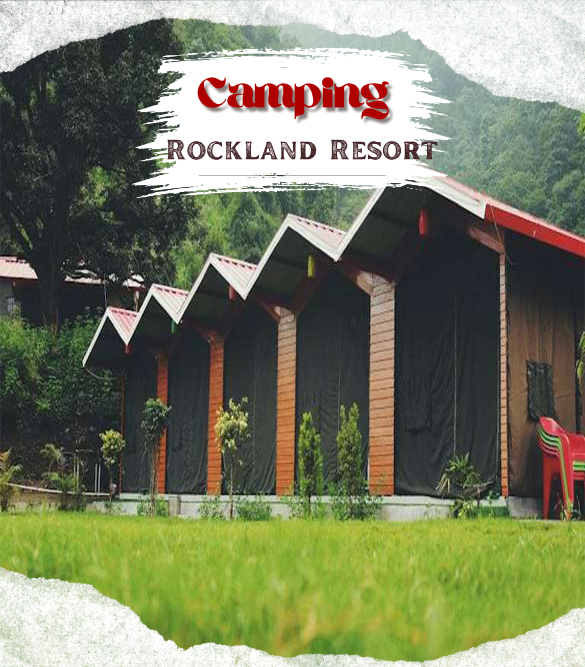 Camping in Rockland Resort Rishikesh