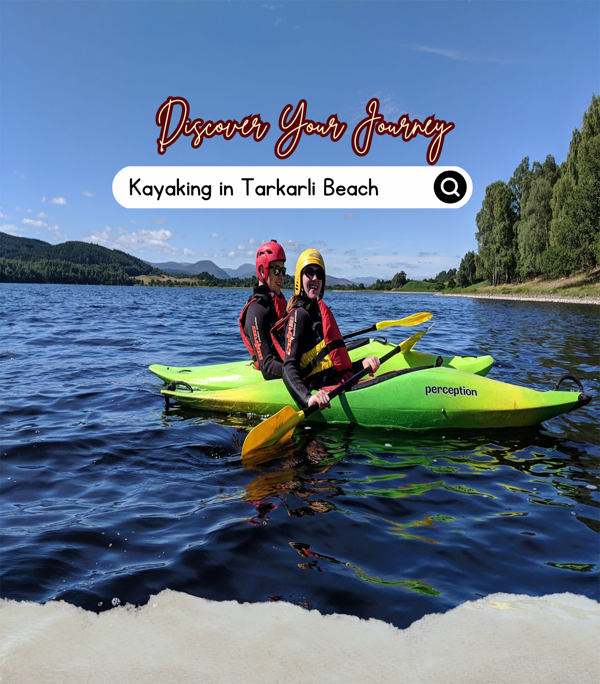 Kayaking in Tarkarli Beach