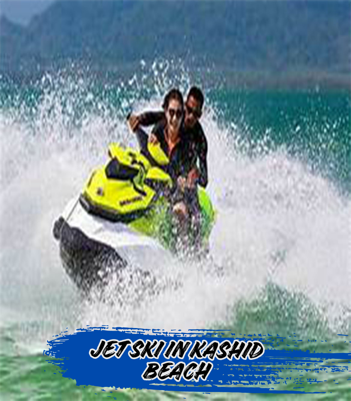 Jet Ski in Kashid Beach