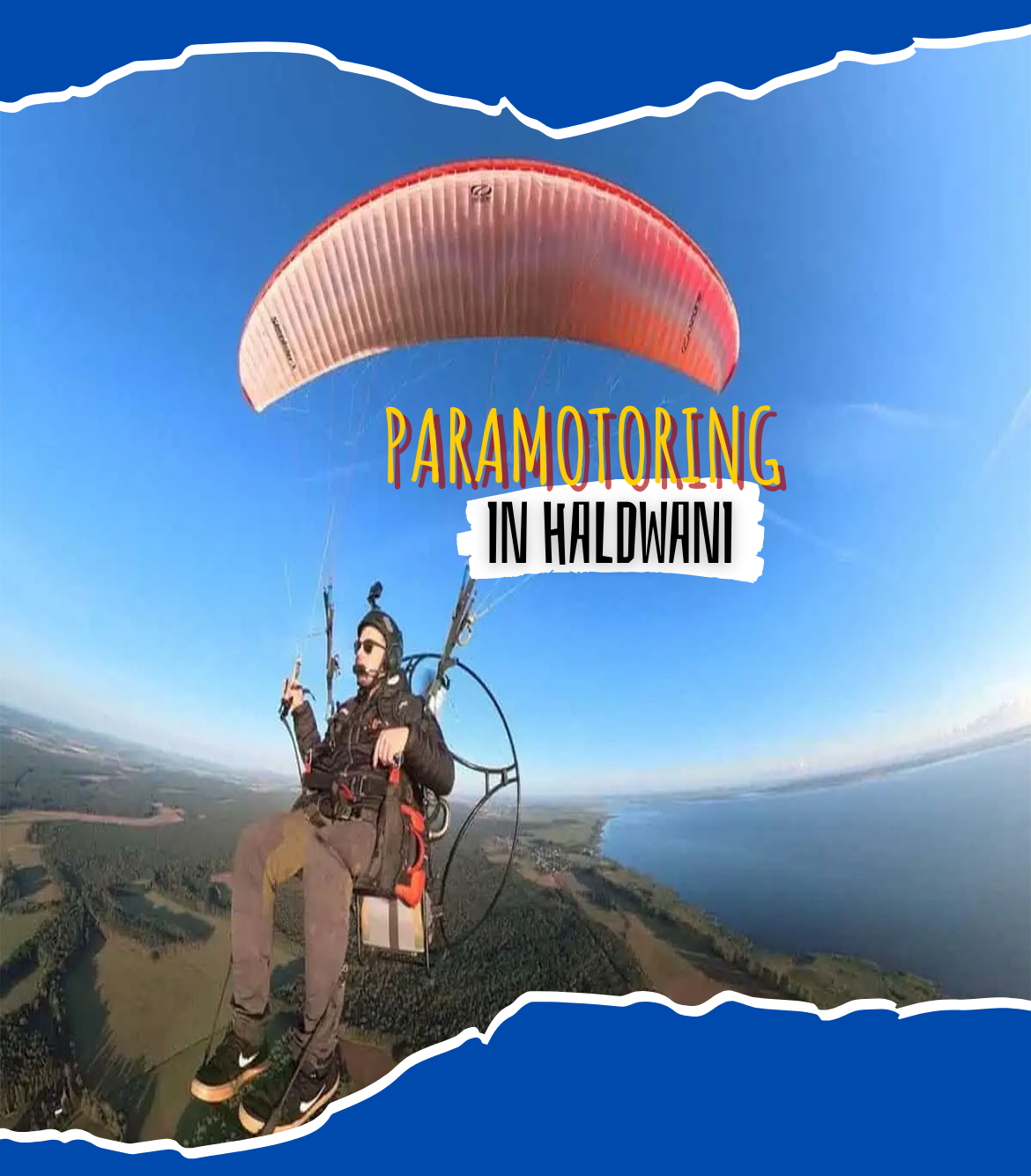 Paramotoring in Haldwani