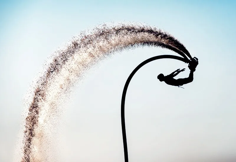 Jetovator in Shimla (Flyboarding)