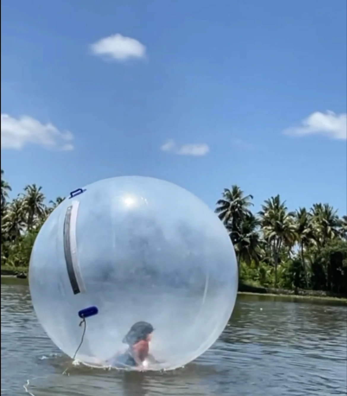 Water Zorbing in Kumarakom