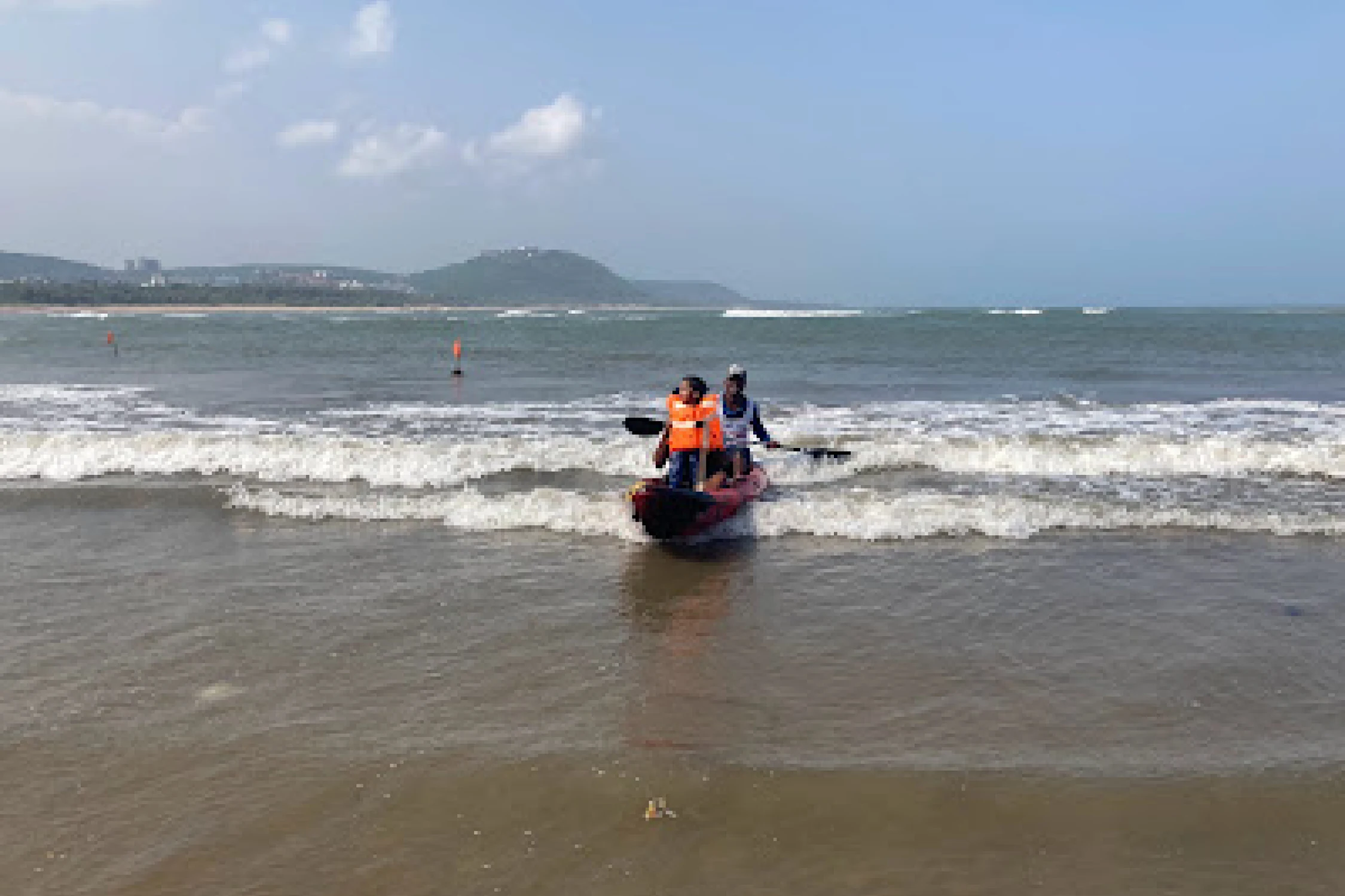 Kayaking in Vizag