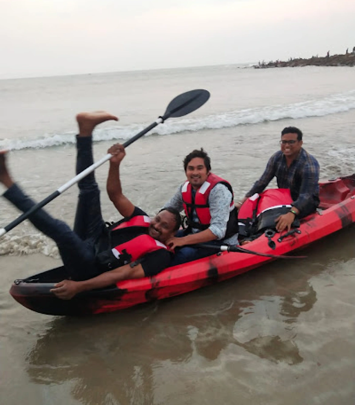 Kayaking in Vizag