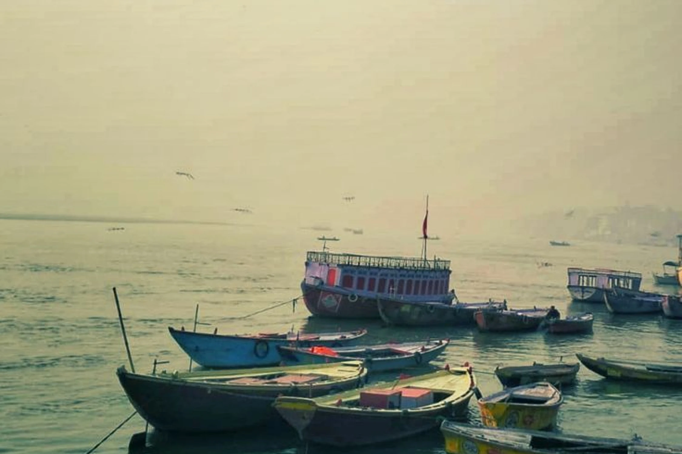 Boating in Varanasi