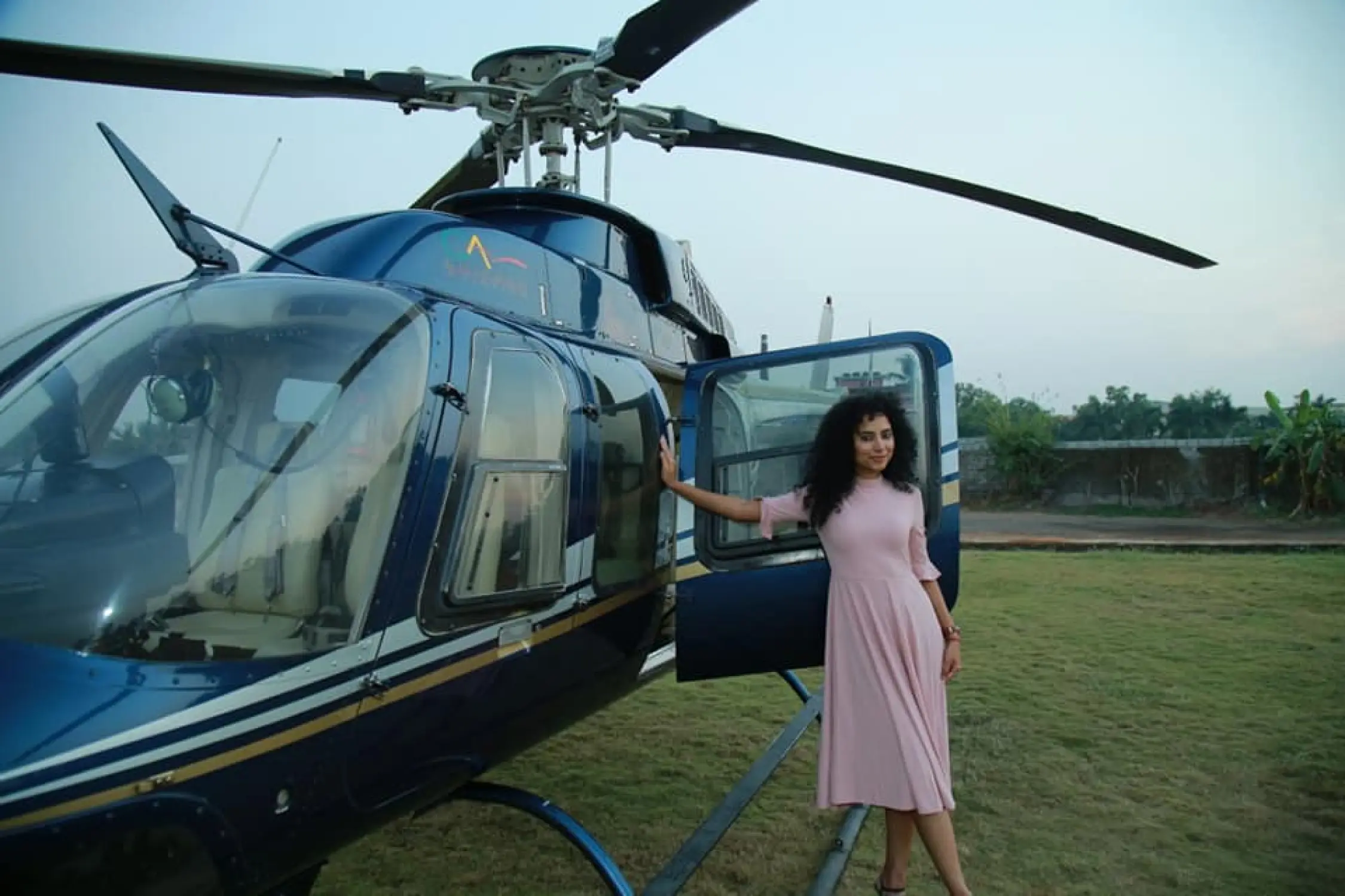 Helicopter Ride in Hampi