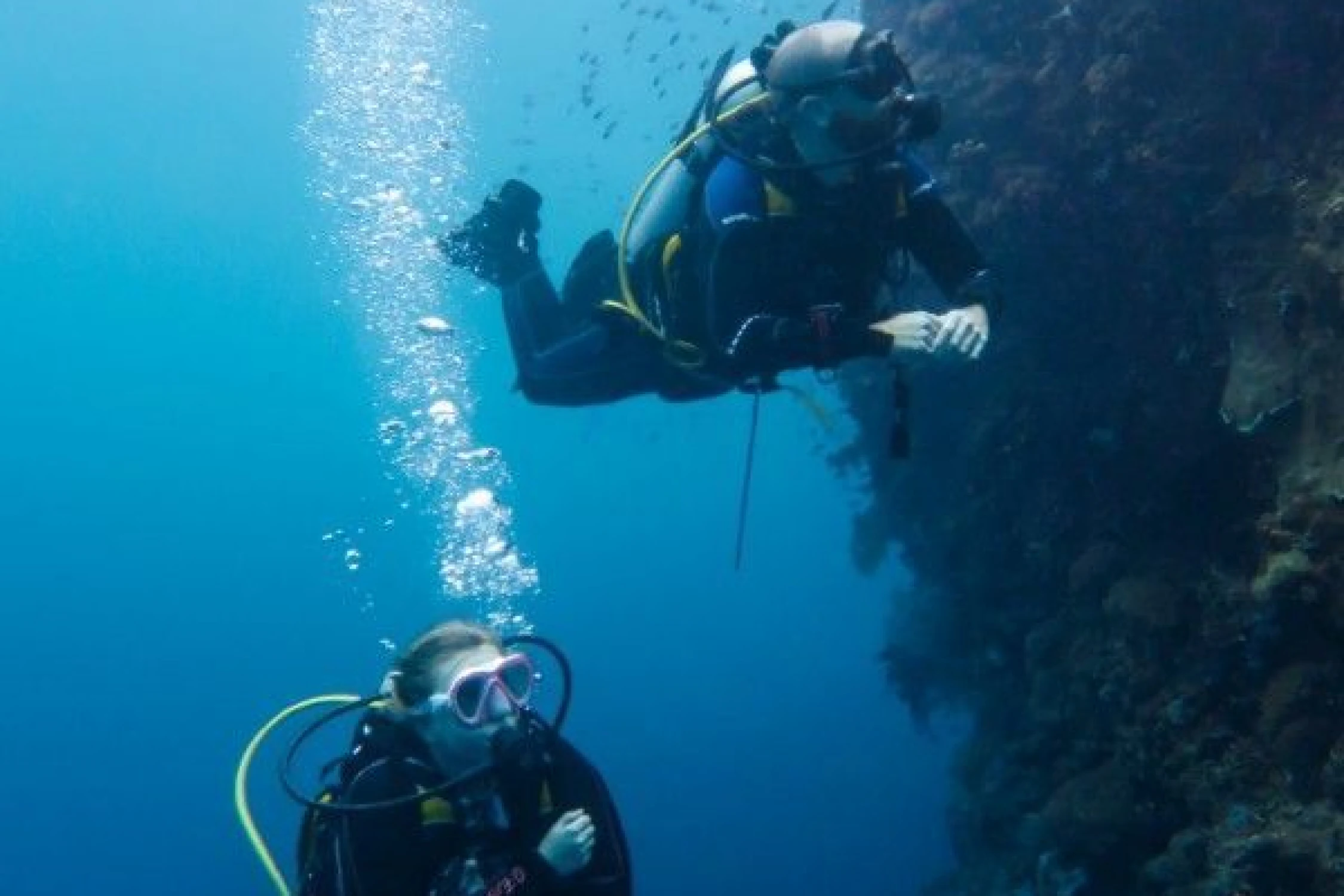 Scuba Diving in Tsunami Island Malvan