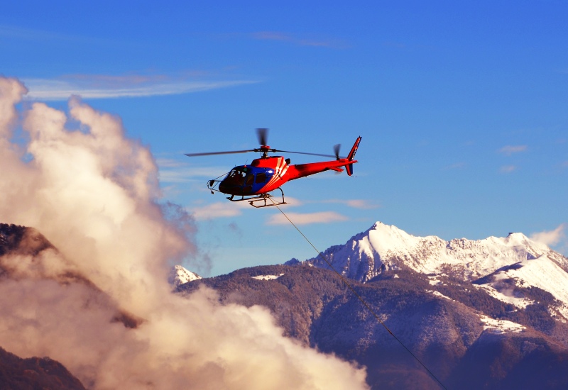Helicopter Ride In Manali
