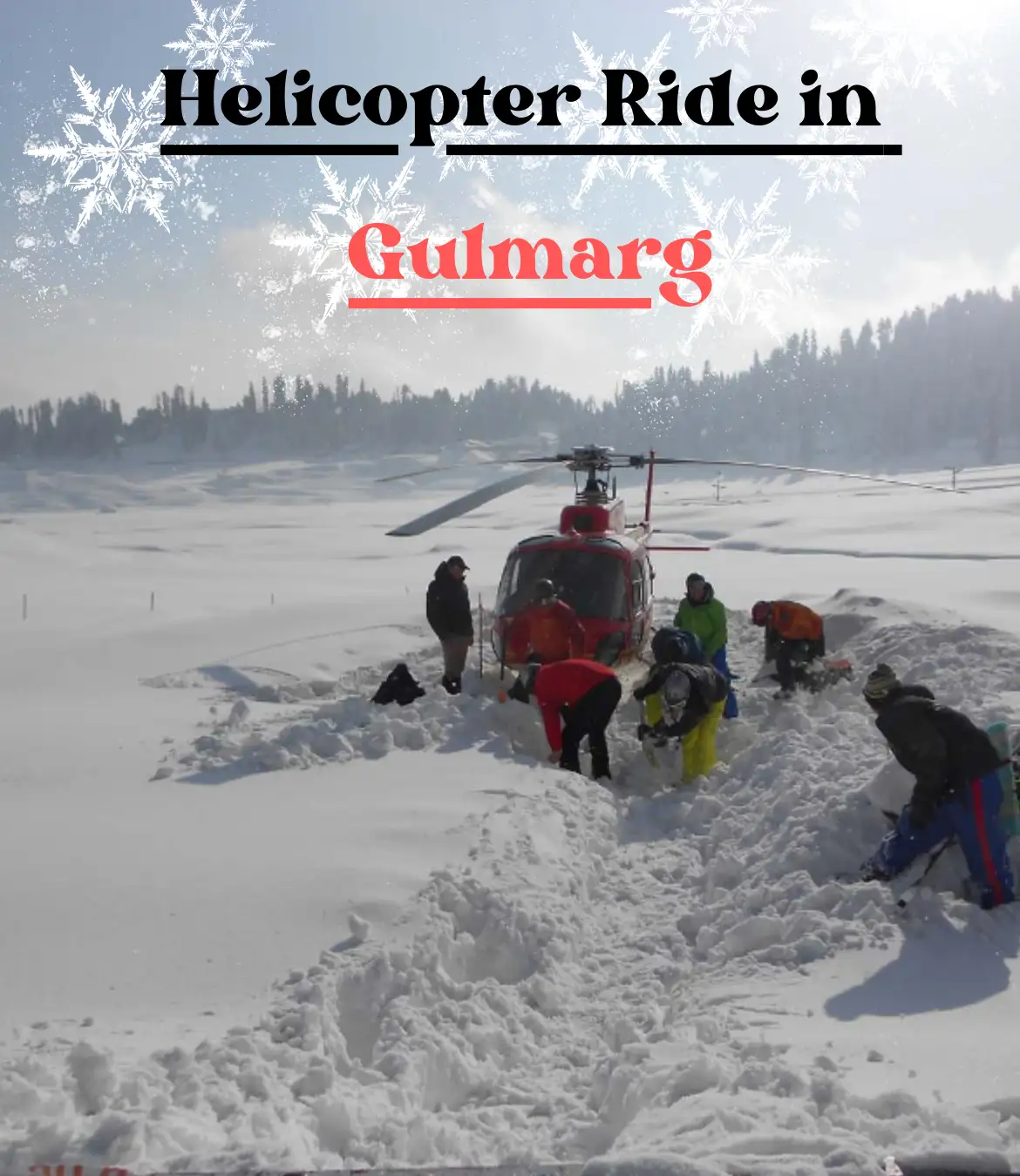 Helicopter Ride in Gulmarg