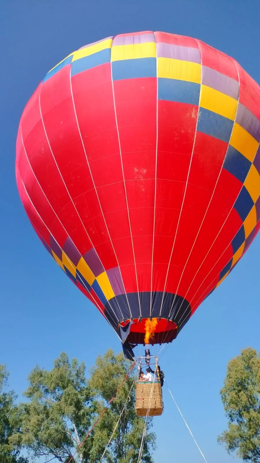 Tethered Hot Air Balloon in Rishikesh
