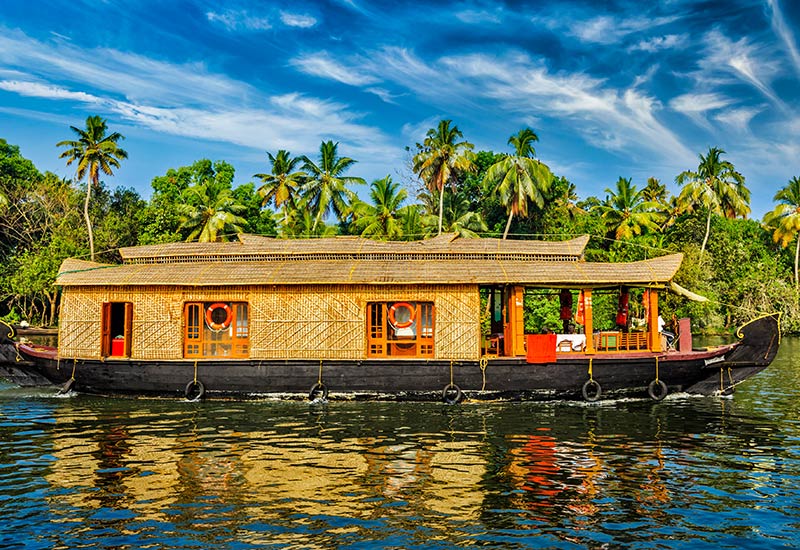 One Night Private Houseboat Tour in Alleppey