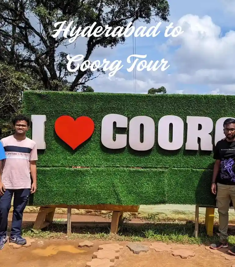 Hyderabad to Coorg Tour Package with Chikmagalur