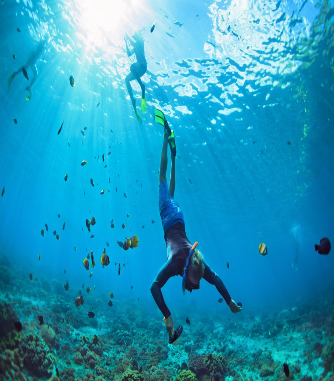 Snorkeling in Gonsua Beach