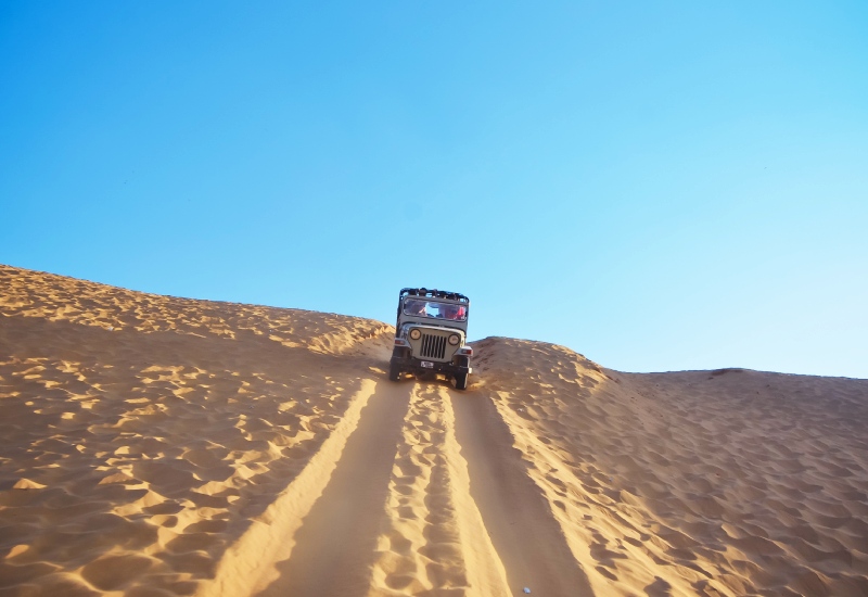 Jeep Safari At The Dunes In Dausa