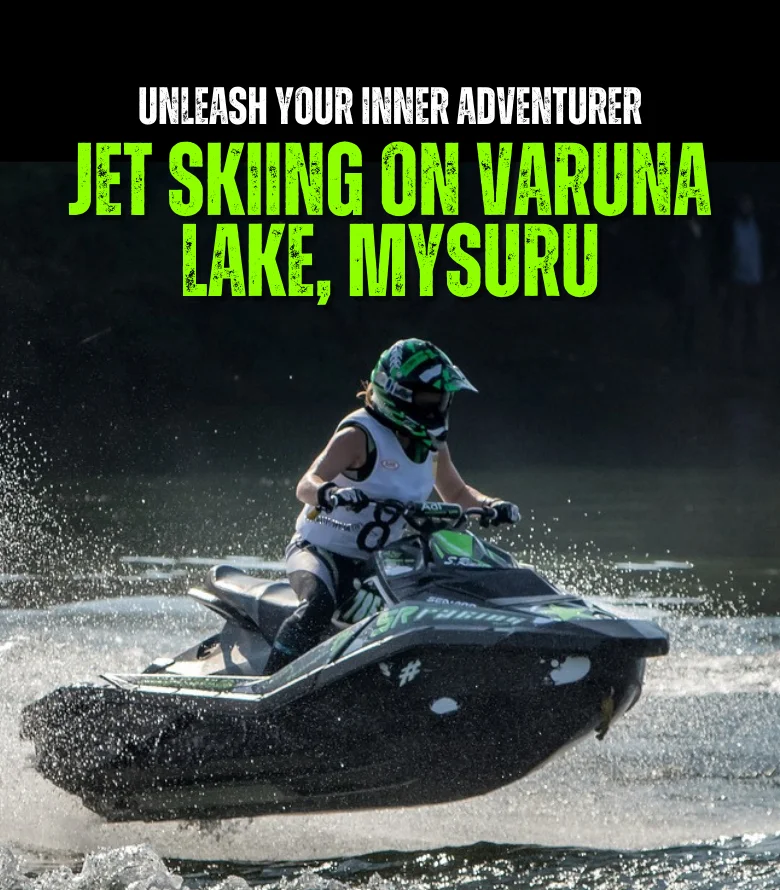 Jet Ski in Varuna Lake, Mysuru