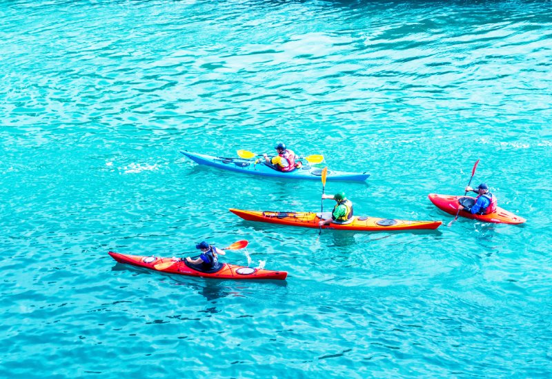Munnar Backwater Kayaking