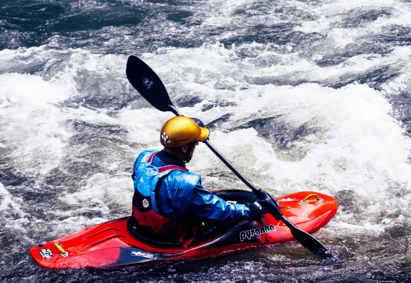 Kayaking in Wai, Satara