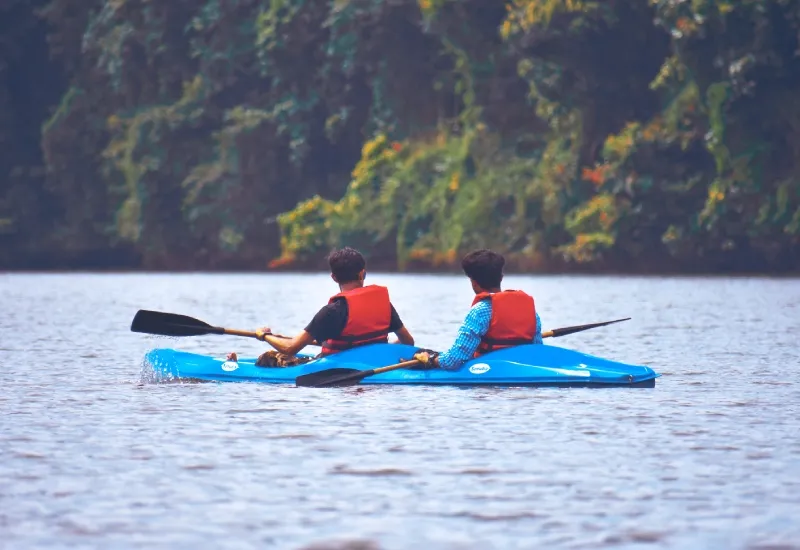 Kayaking in Wai, Satara