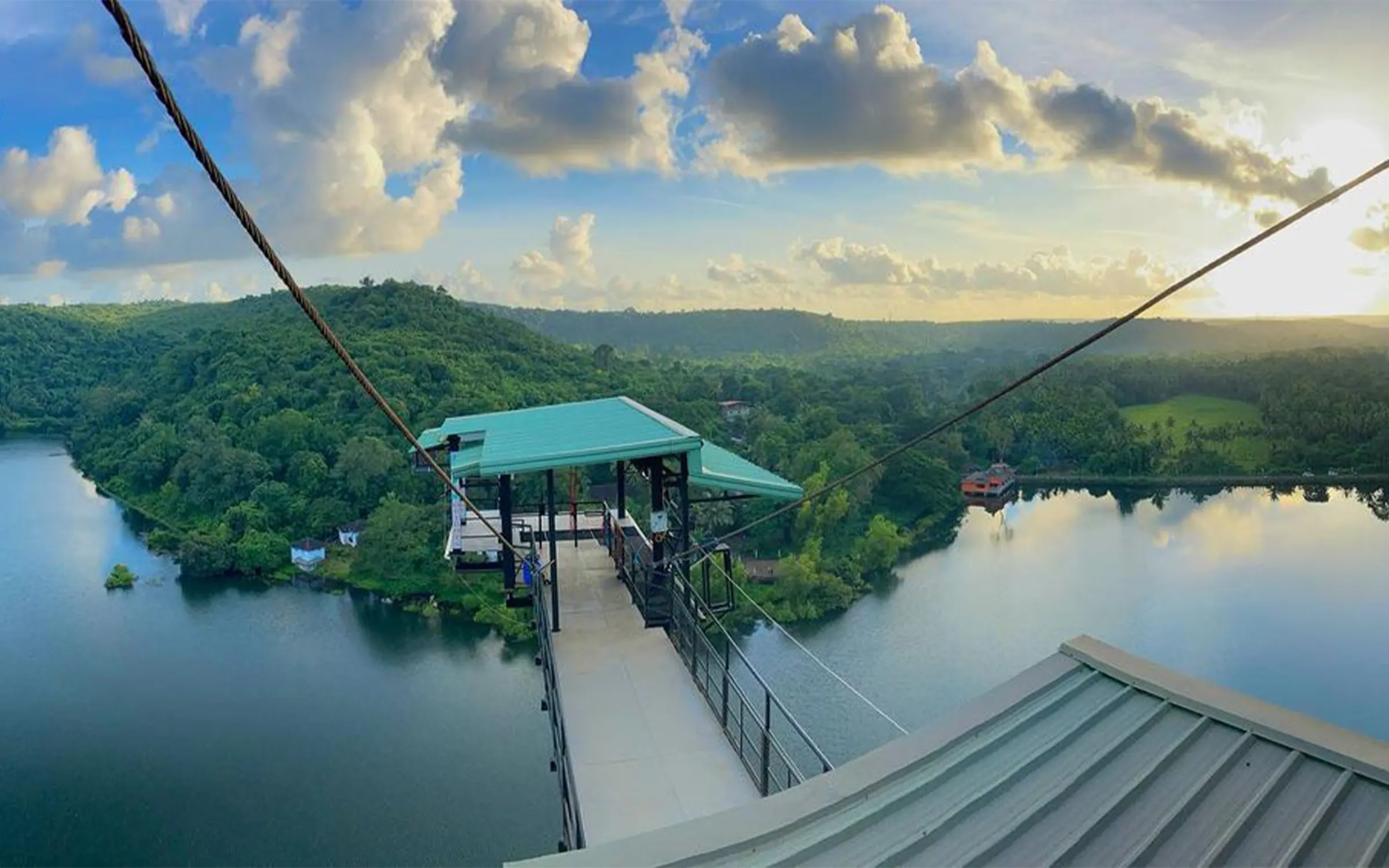 Mayem Lake Bungee Jumping