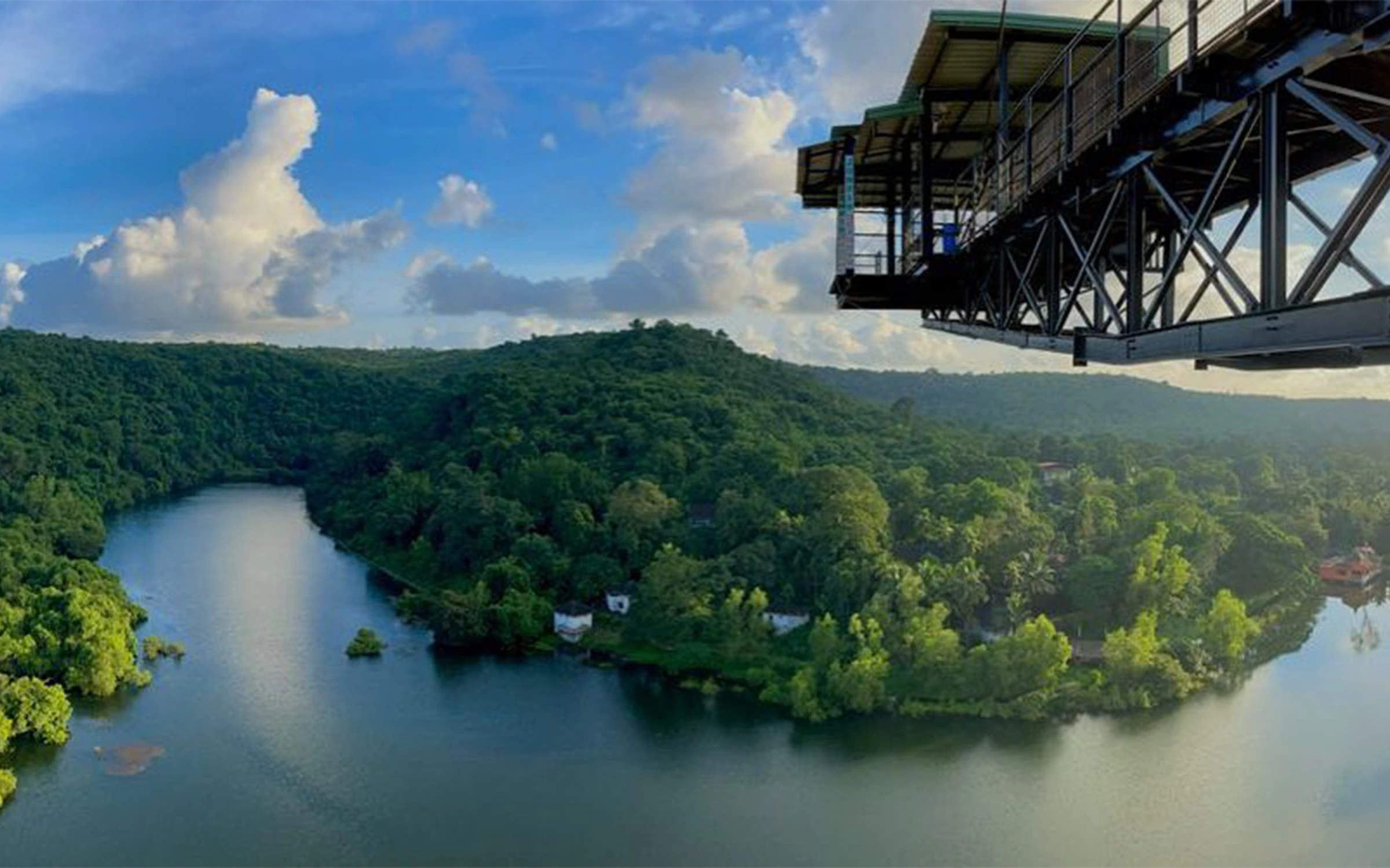 Mayem Lake Bungee Jumping