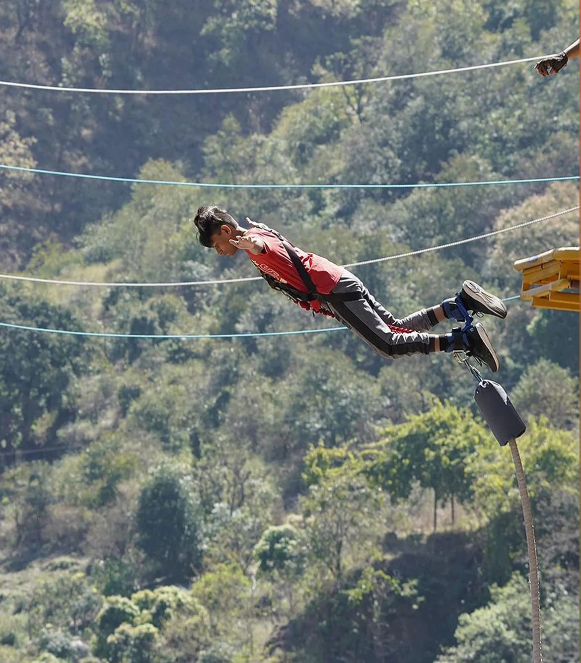 Mayem Lake Bungee Jumping