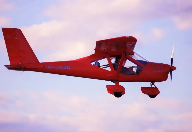 Microlight Flight in Thailand